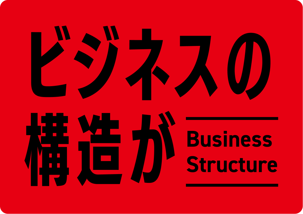 ビジネスの構造が