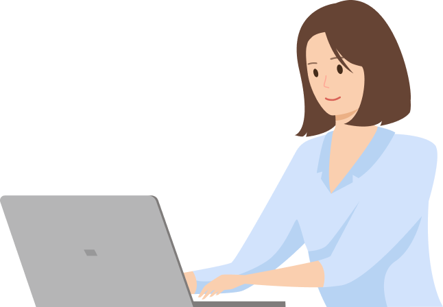 事務職 イメージイラスト